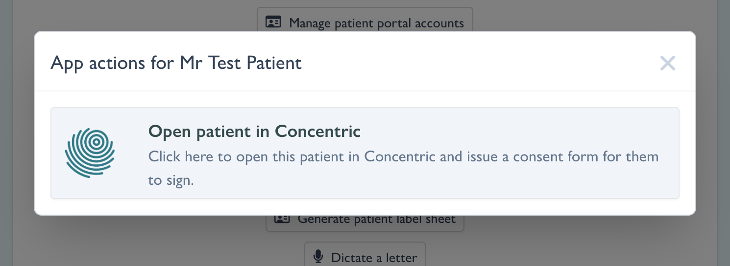 Launch from Carebit into Concentric