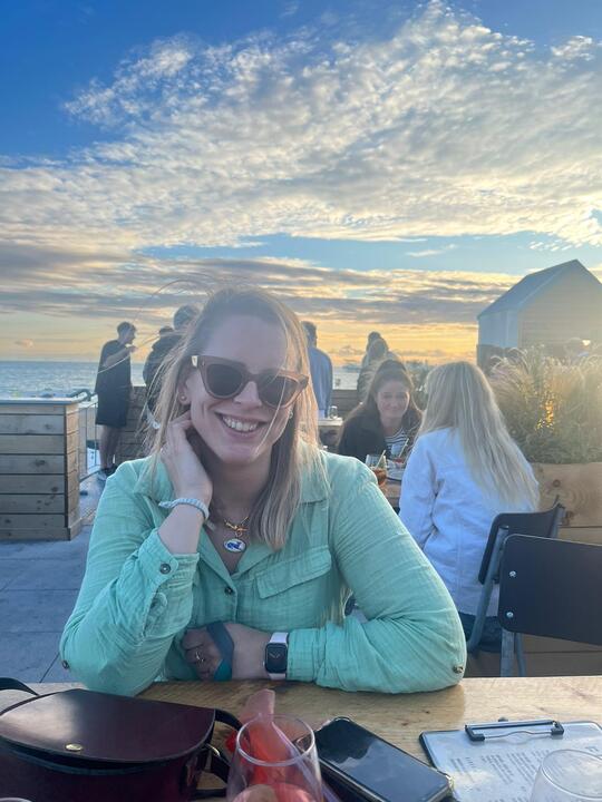 a portrait of Chloe Fox